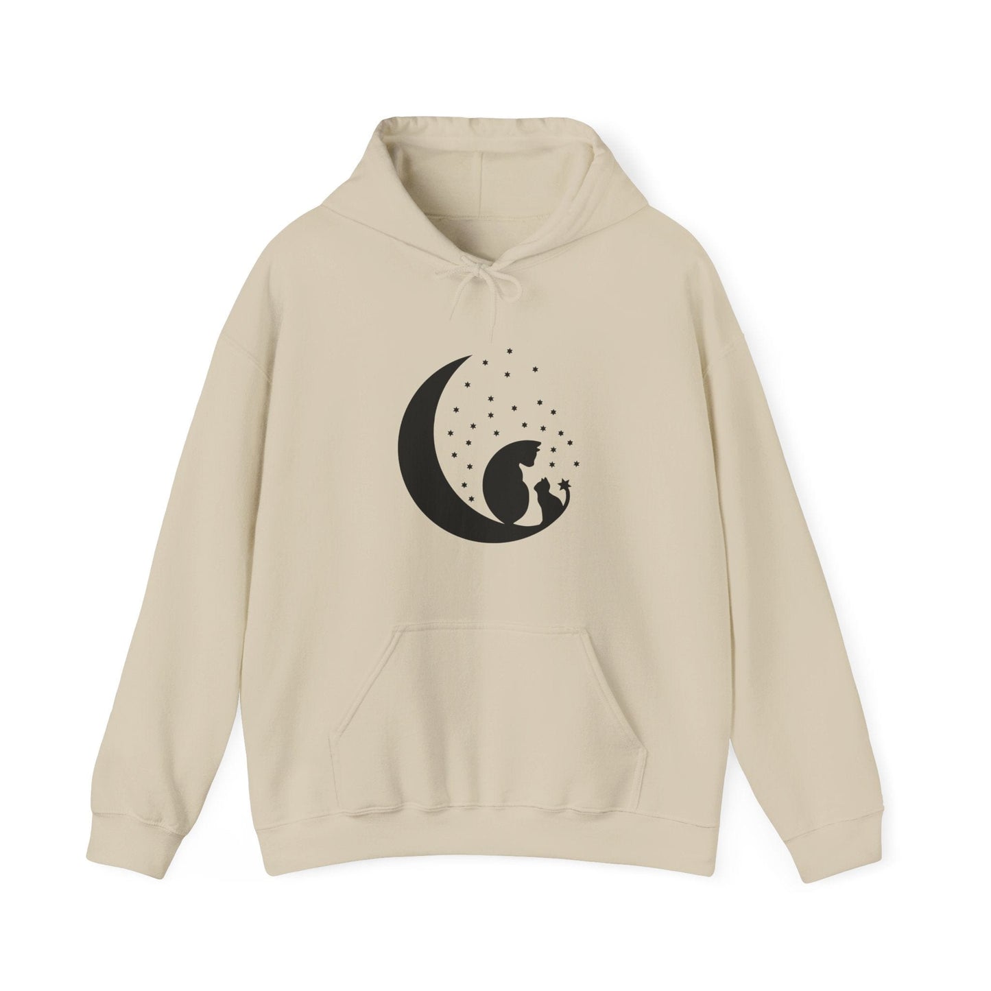 Katzenmond & Sterne - Hoodie Unisex