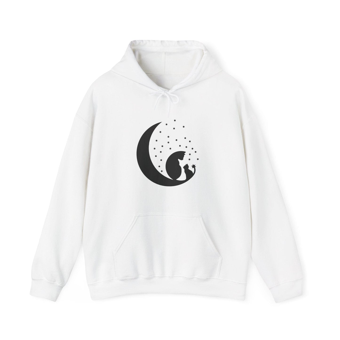 Katzenmond & Sterne - Hoodie Unisex