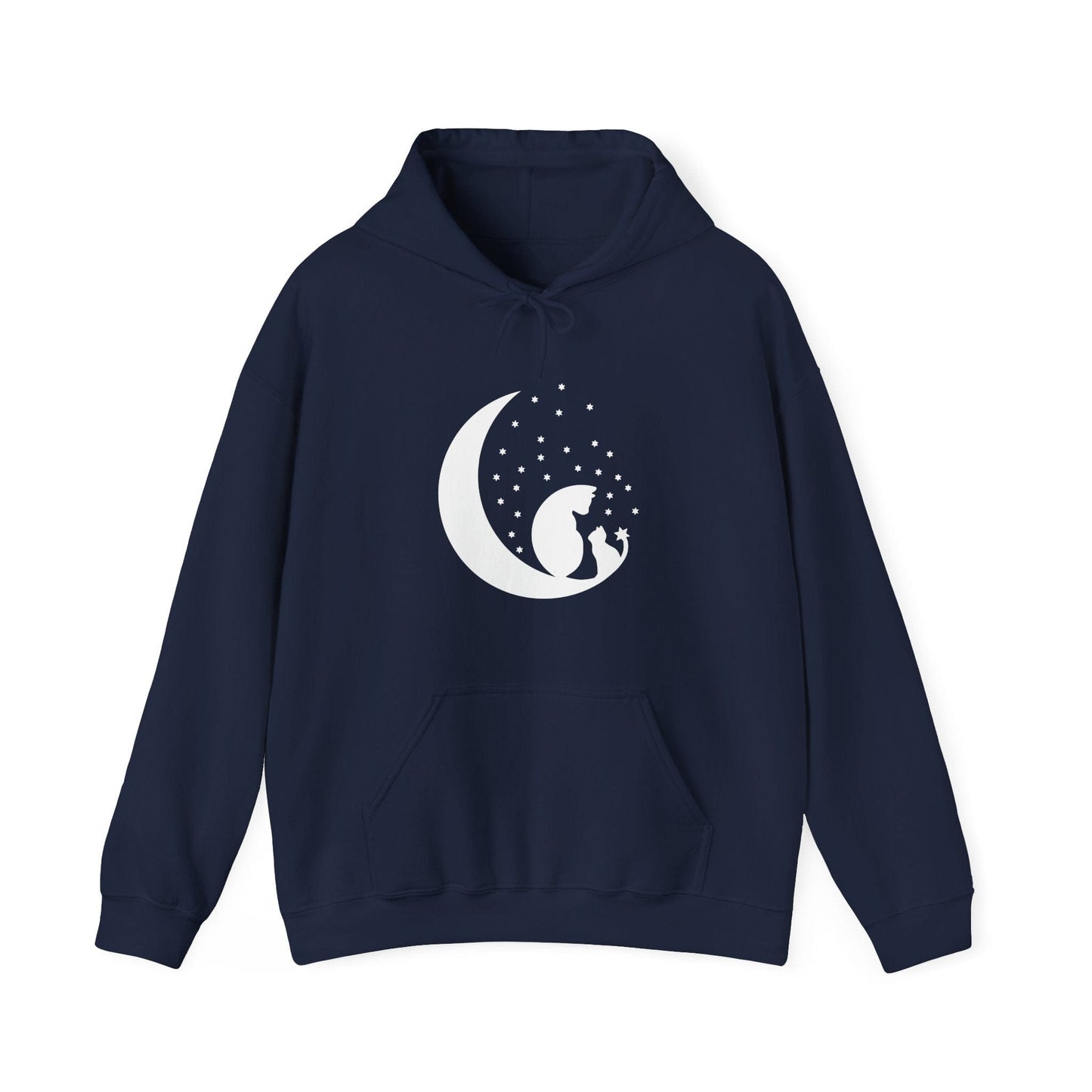 Katzenmond & Sterne - Hoodie Unisex
