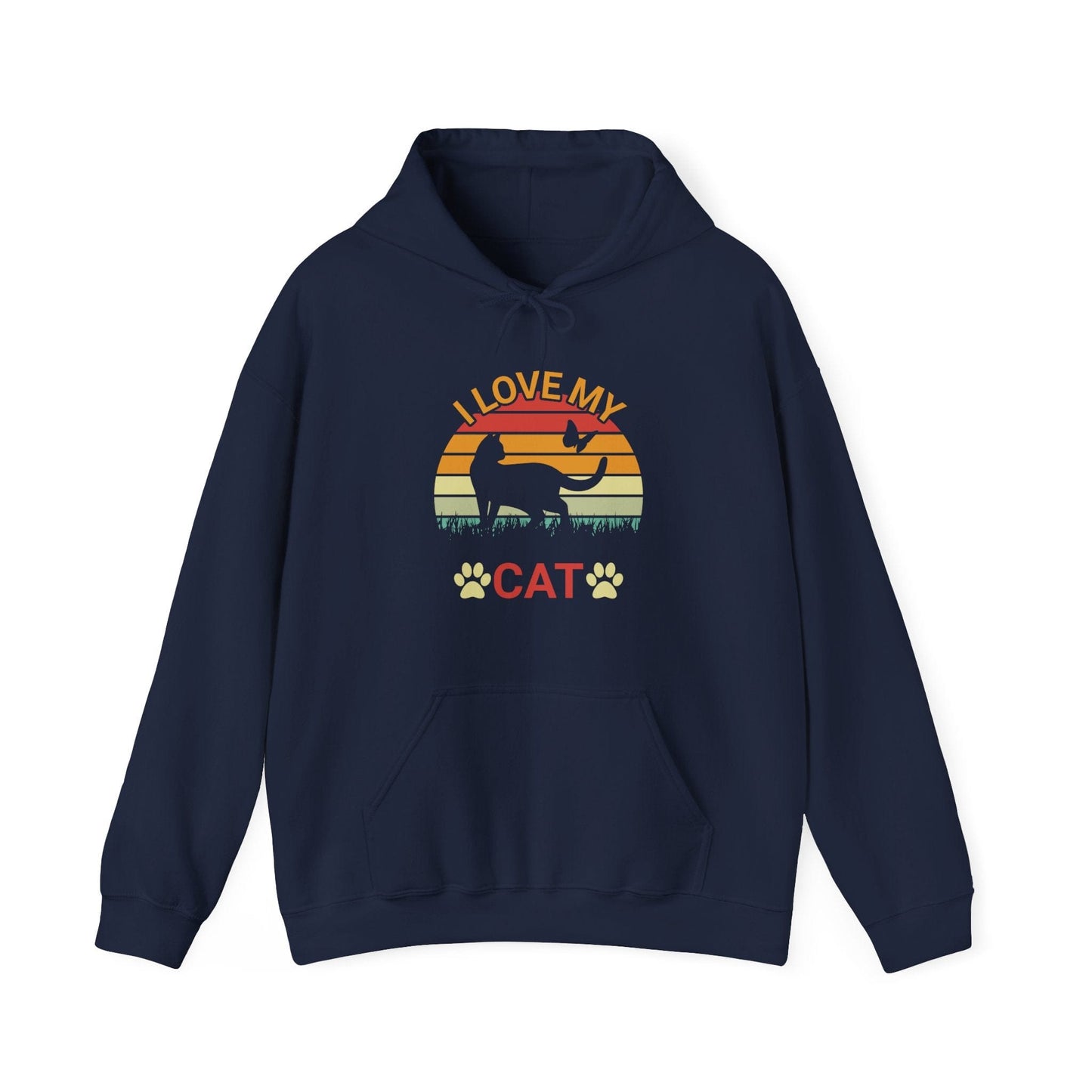 I Love My Cat II - Hoodie Unisex