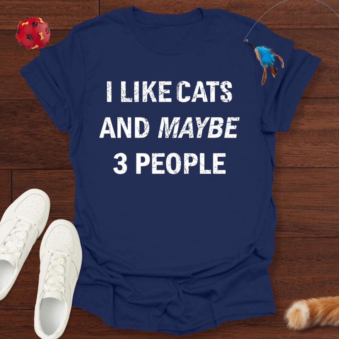 I Like Cats - T-Shirt Unisex