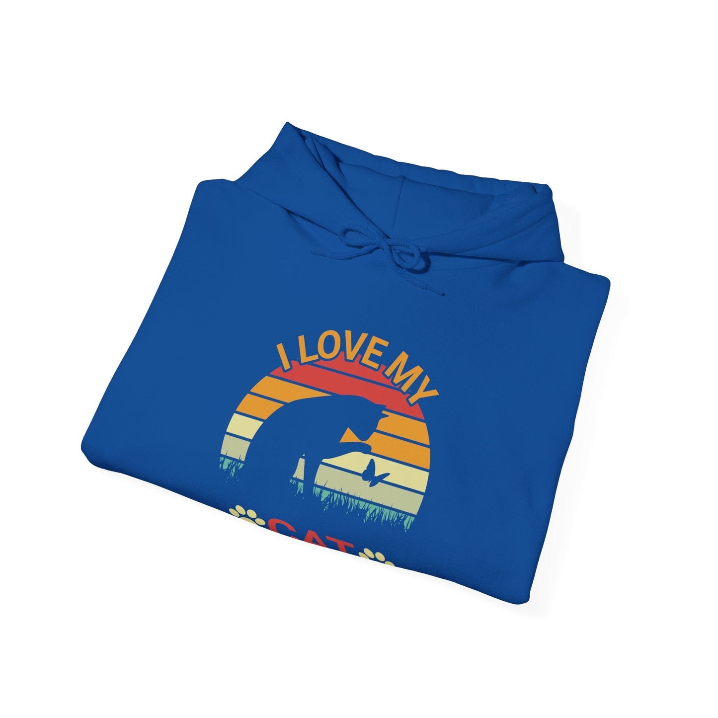I Love My Cat - Hoodie Unisex