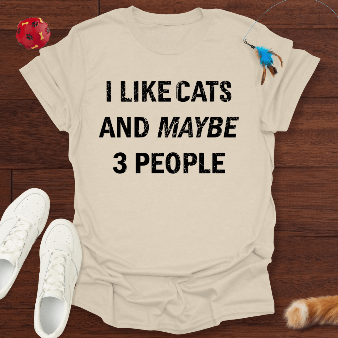 I Like Cats - T-Shirt Unisex