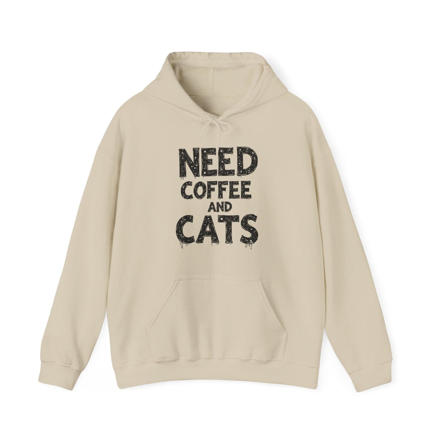 Coffee & Cats - Hoodie Unisex
