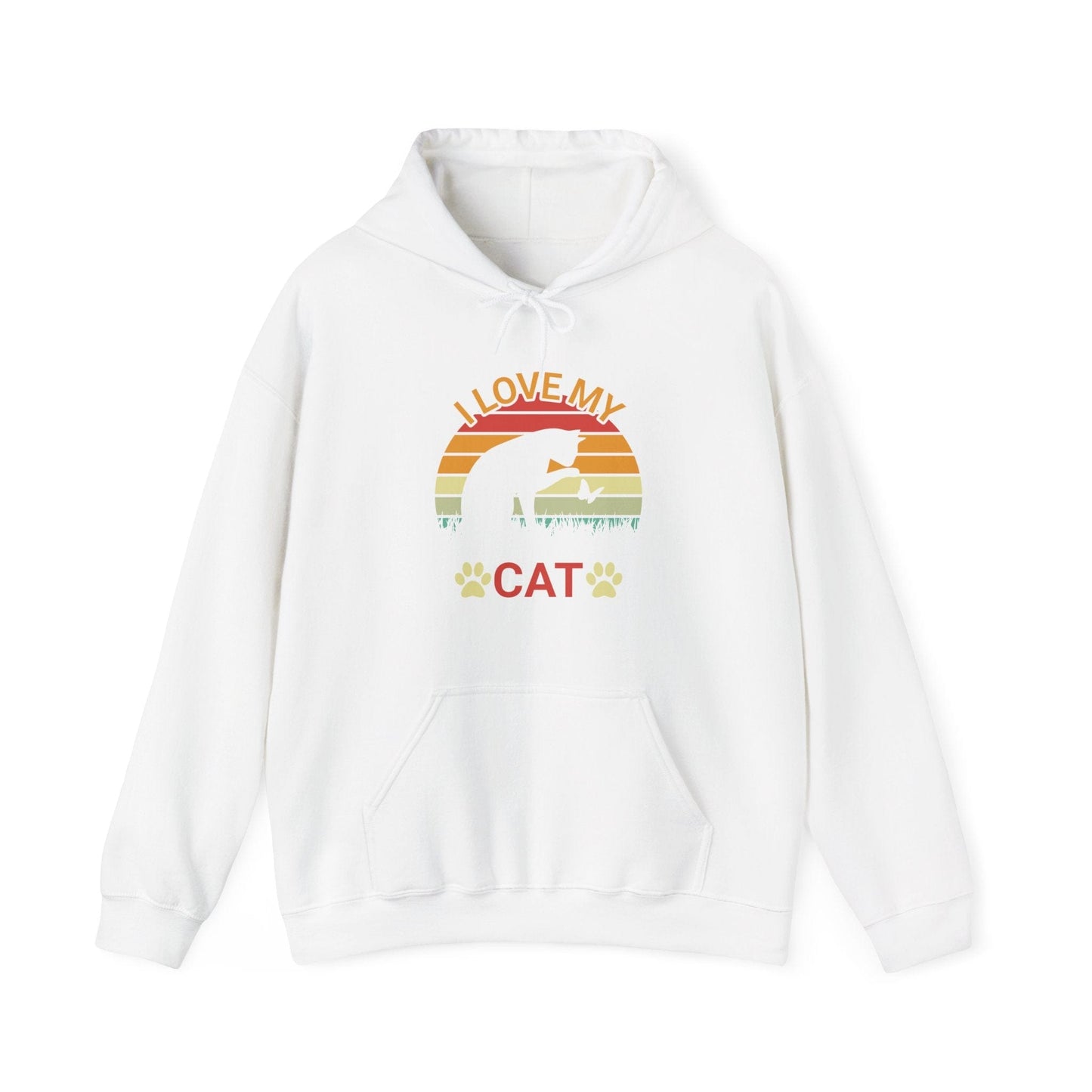 I Love My Cat - Hoodie Unisex