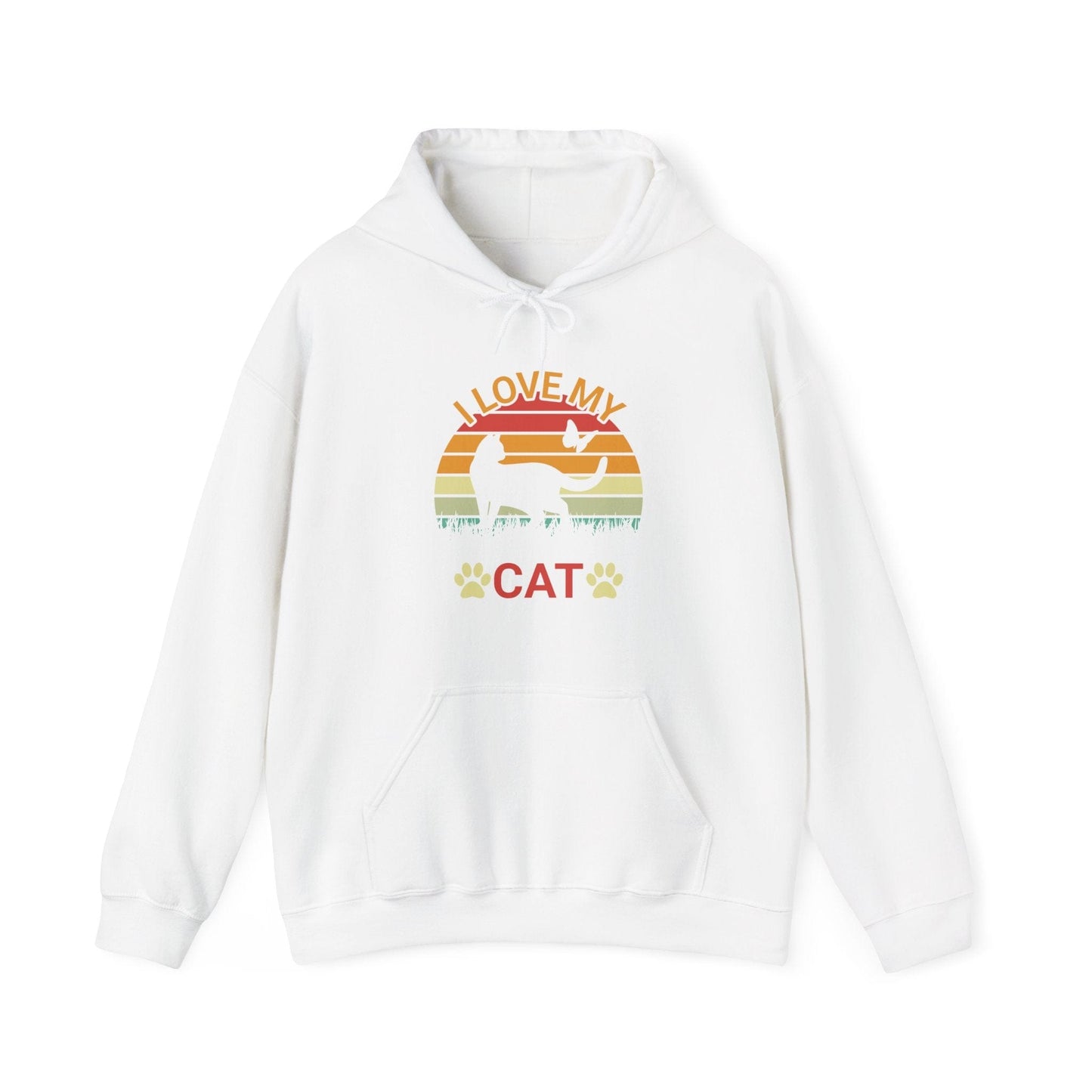 I Love My Cat II - Hoodie Unisex