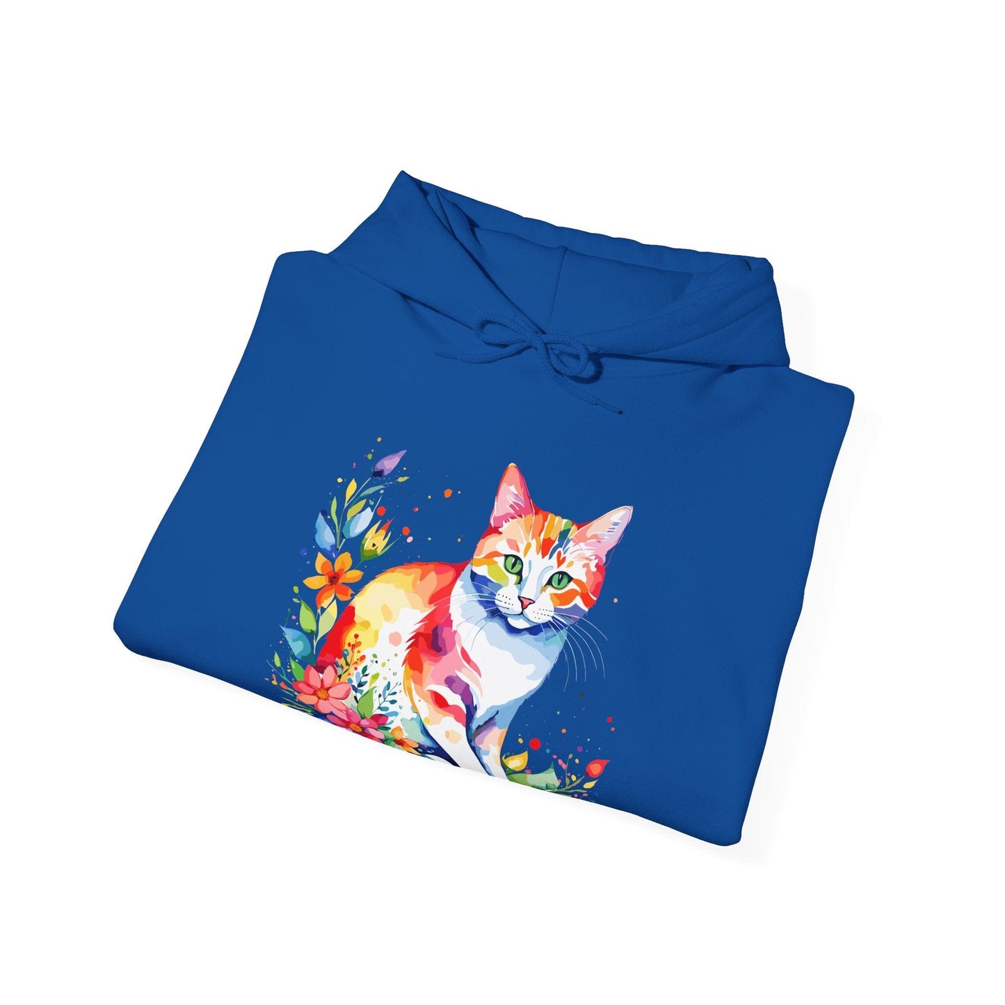 Bunte Katze - Hoodie Unisex