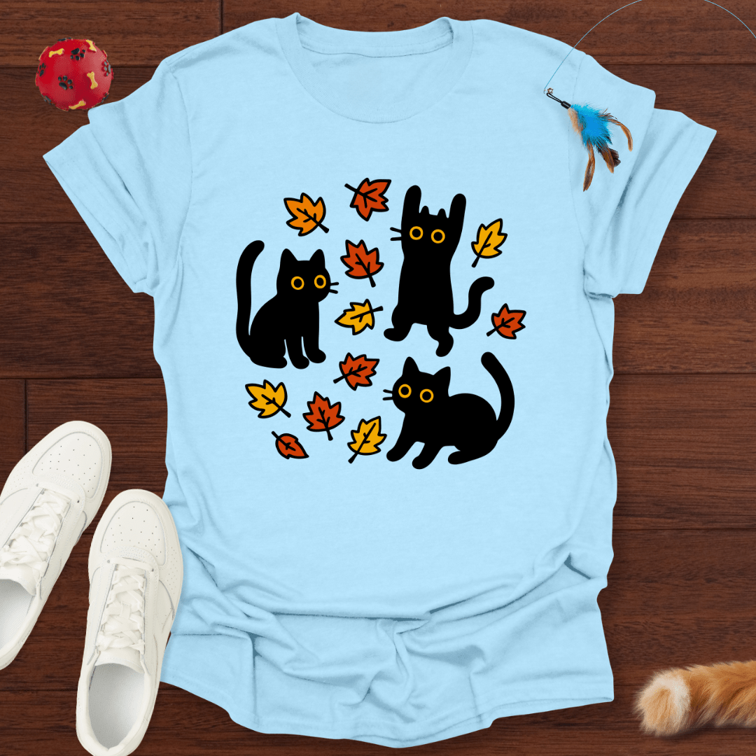 Herbstkatzen - T-Shirt Unisex