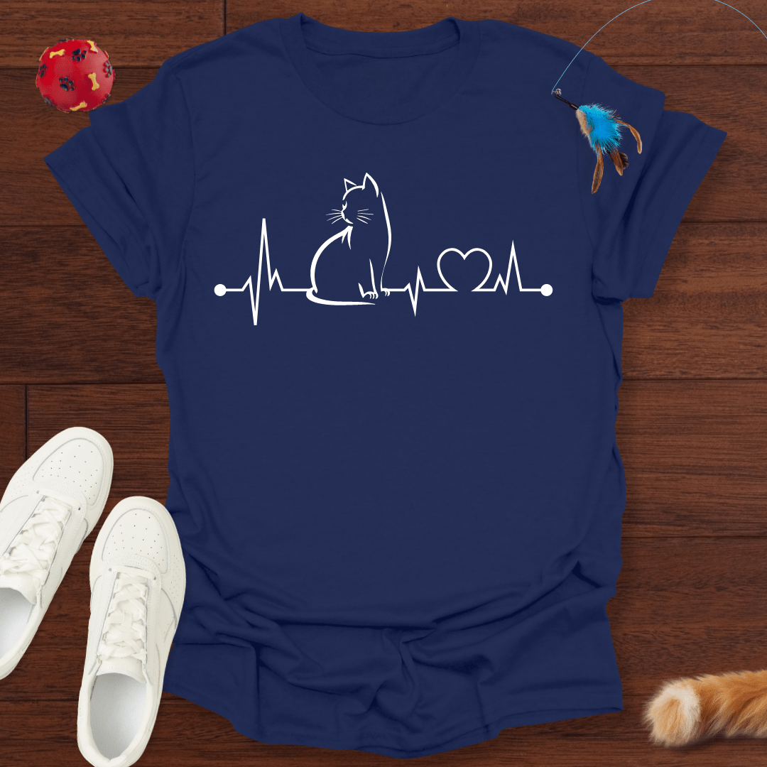 Herzschlag - T-Shirt Unisex