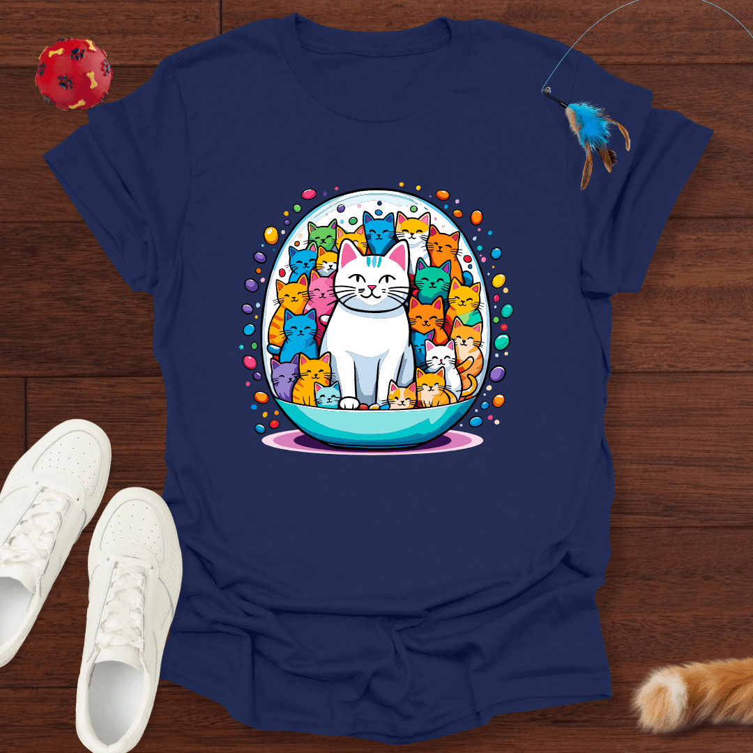 Katzenkapsel - T-Shirt Unisex