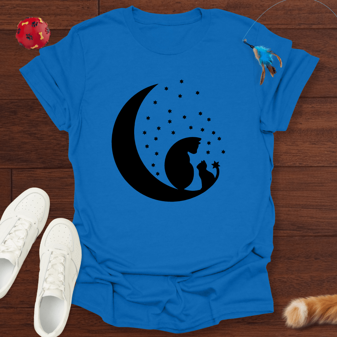 Katzenmond & Sterne - T-Shirt Unisex