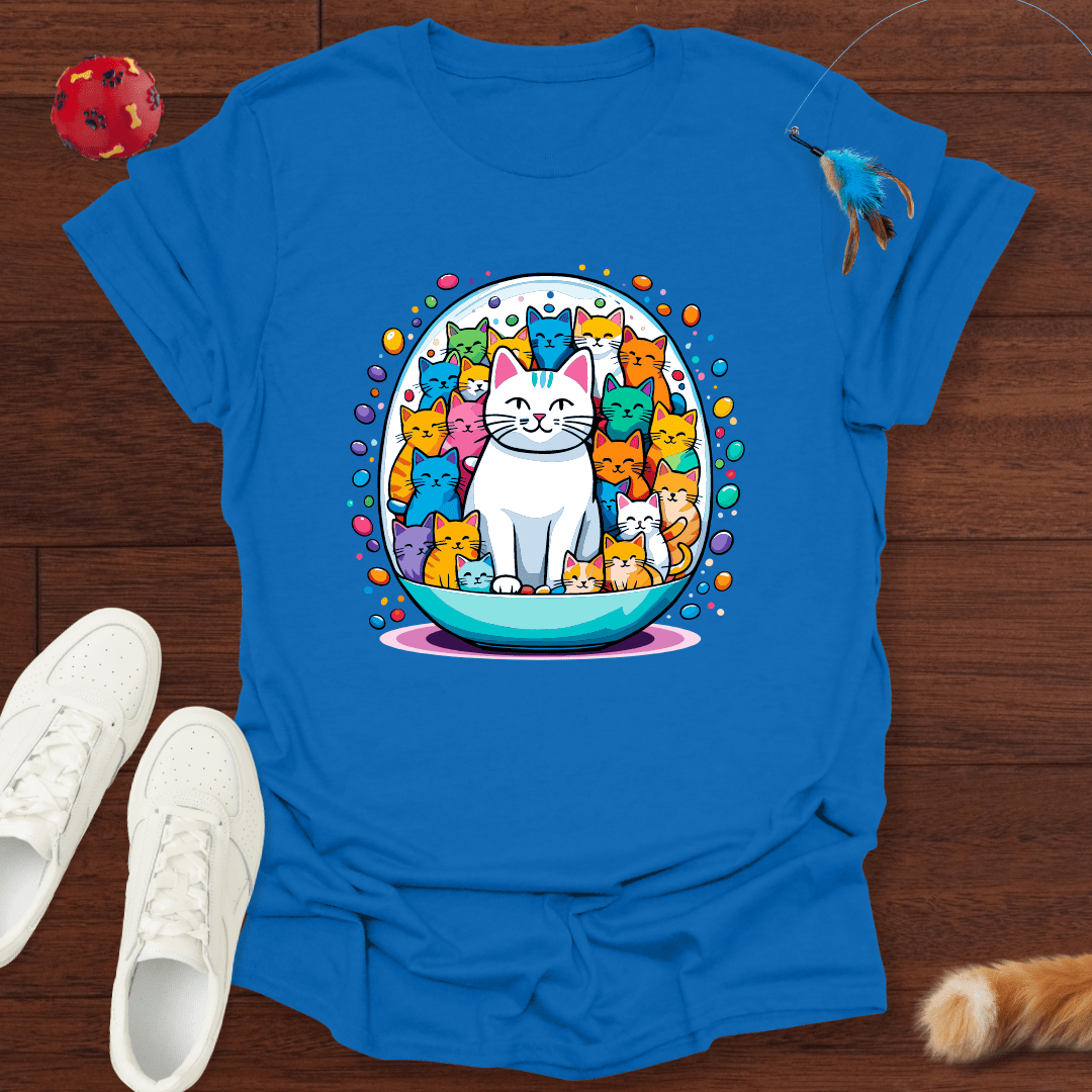 Katzenkapsel - T-Shirt Unisex