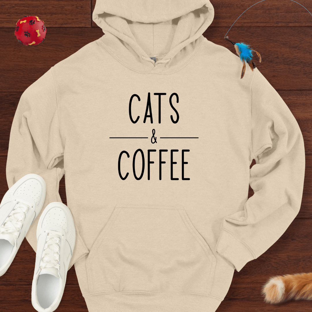 Cats & Coffee - Hoodie Unisex