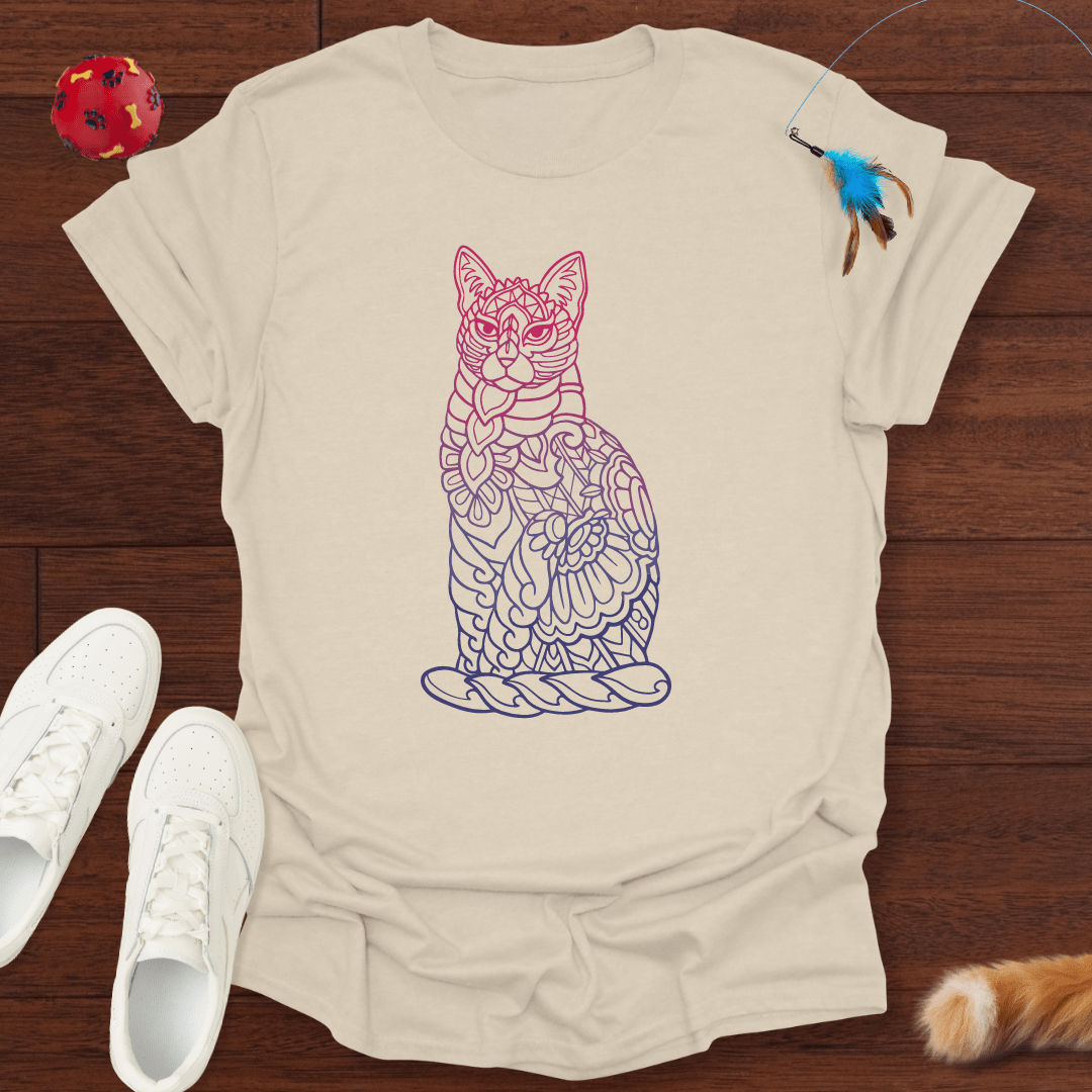 Trippy Cat - T-Shirt Unisex