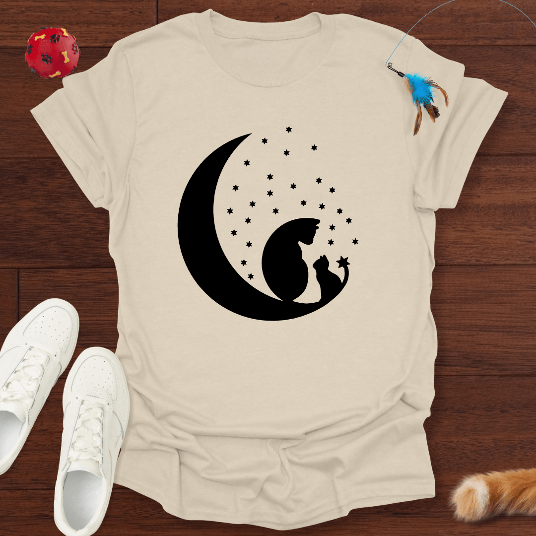 Katzenmond & Sterne - T-Shirt Unisex