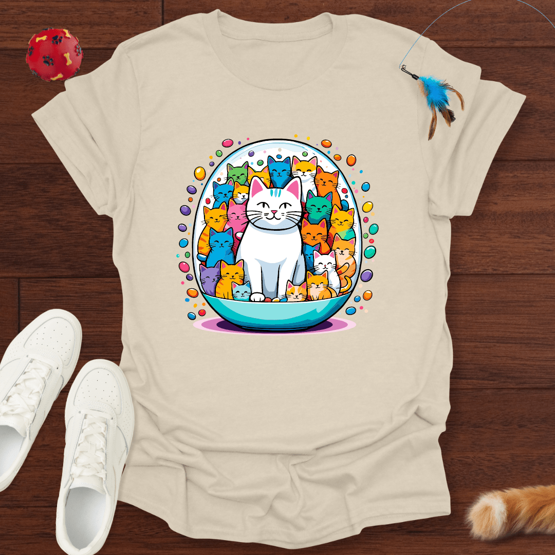 Katzenkapsel - T-Shirt Unisex