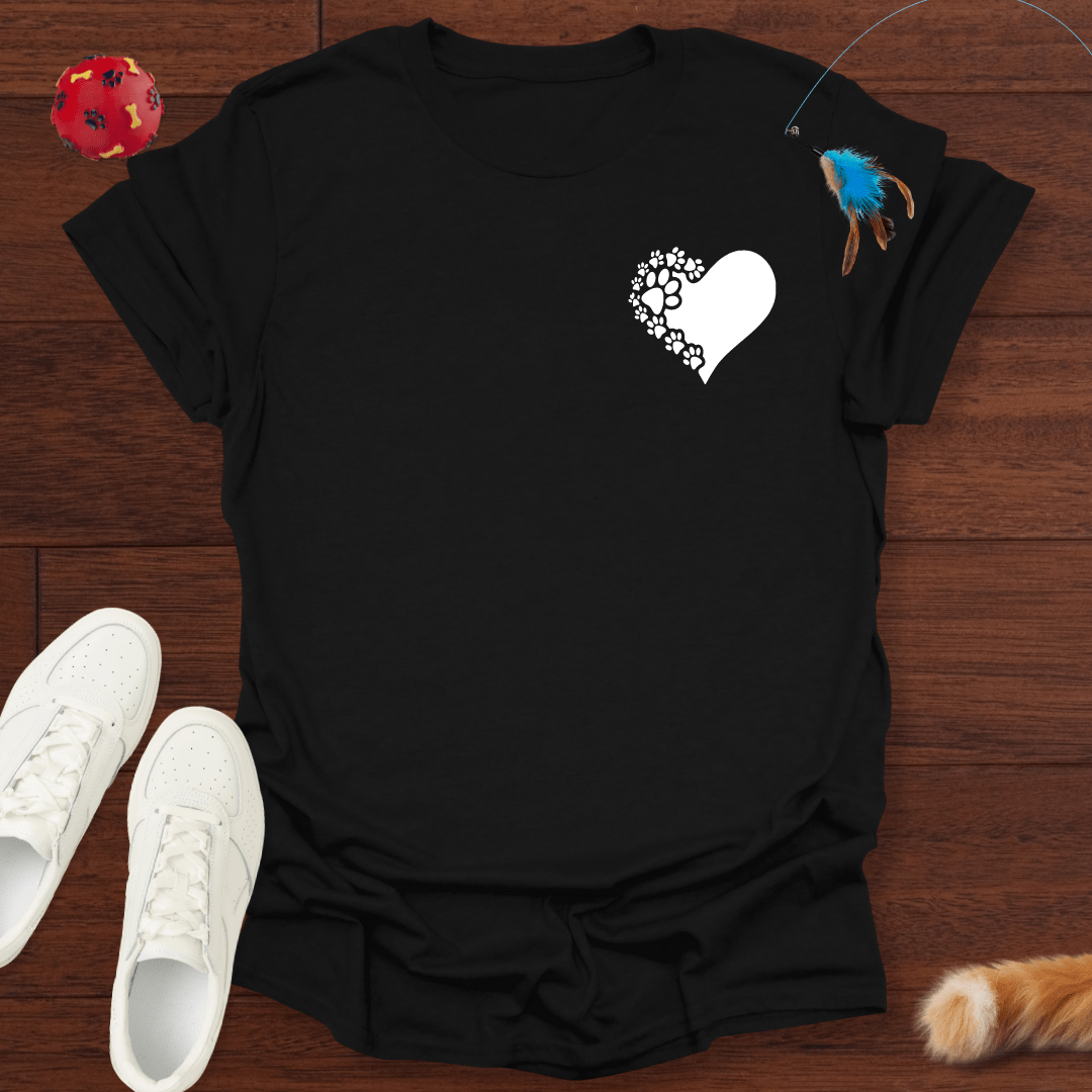 Katzenherz - T-Shirt Unisex