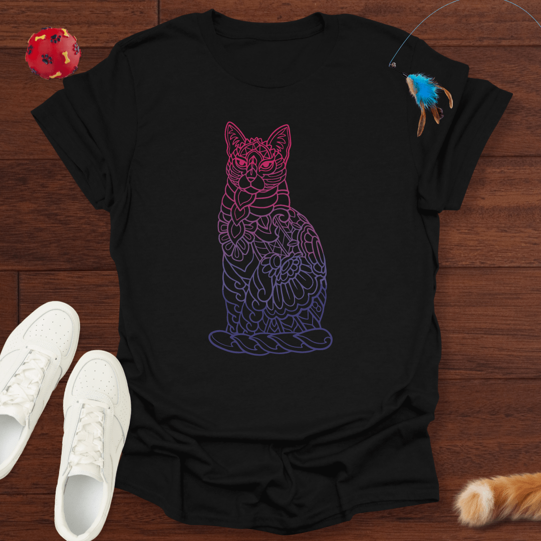 Trippy Cat - T-Shirt Unisex