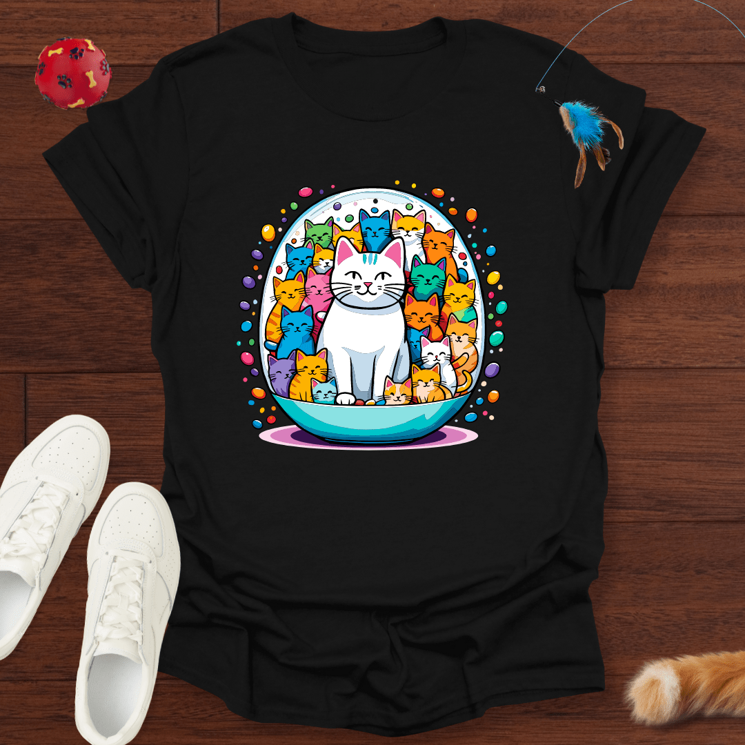 Katzenkapsel - T-Shirt Unisex