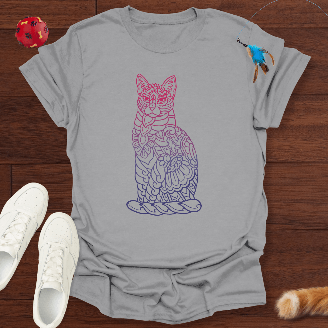 Trippy Cat - T-Shirt Unisex