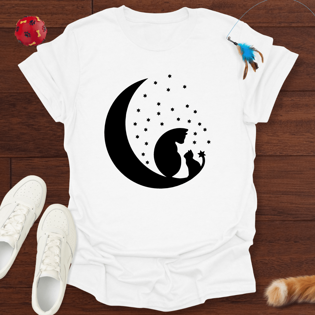 Katzenmond & Sterne - T-Shirt Unisex