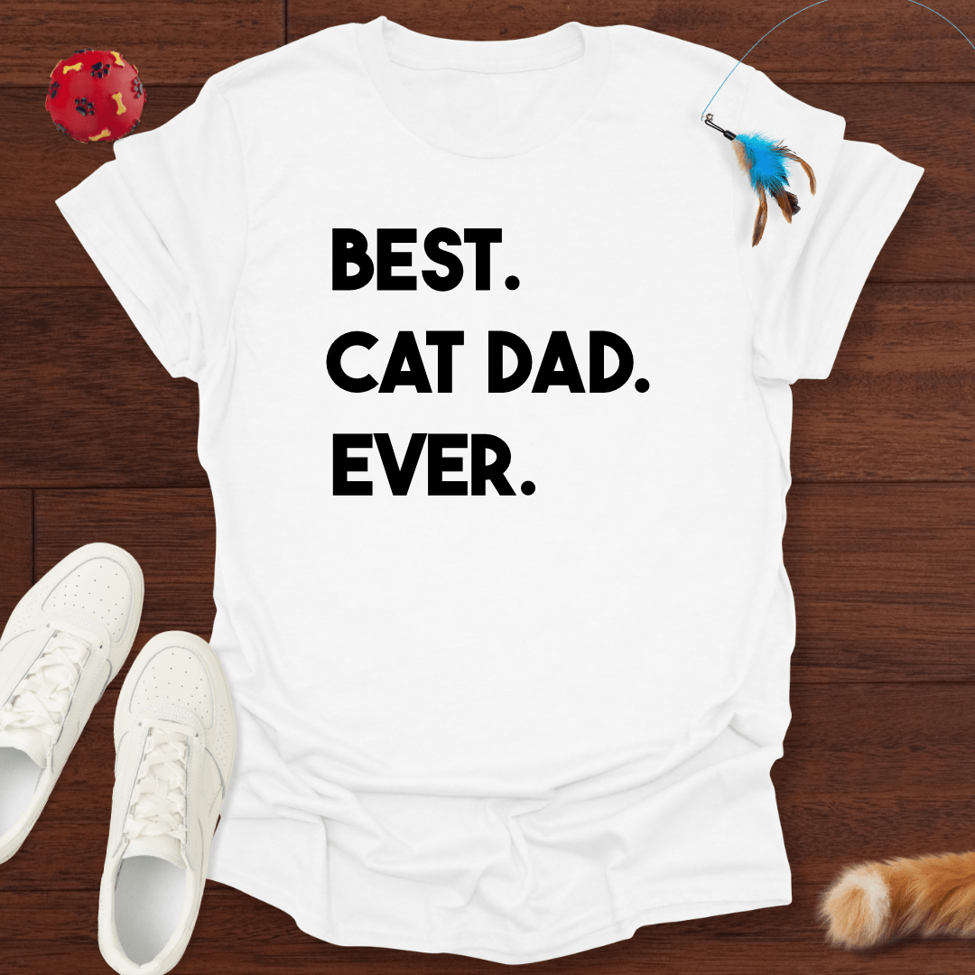 Best Cat Dad - T-Shirt Unisex