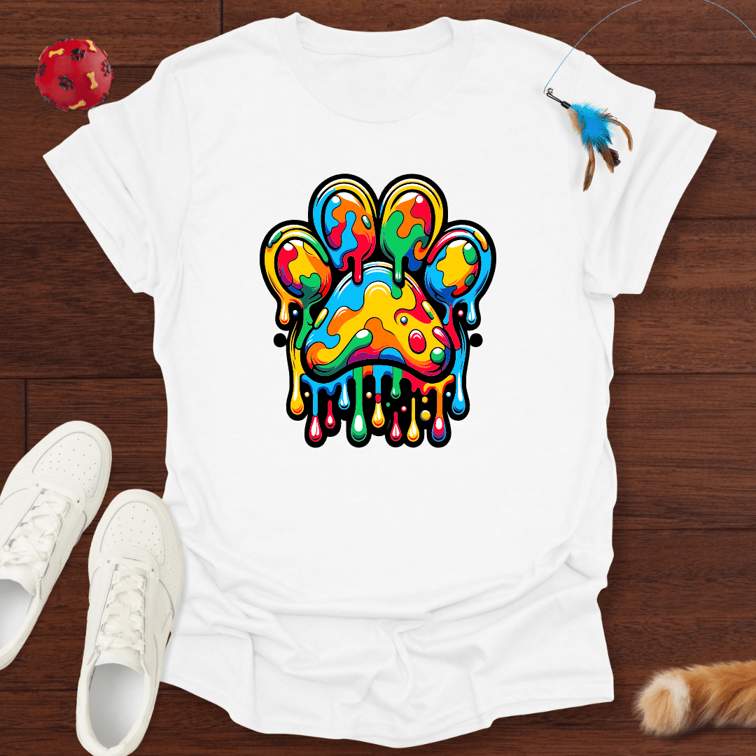 Dripping Paw - T-Shirt Unisex