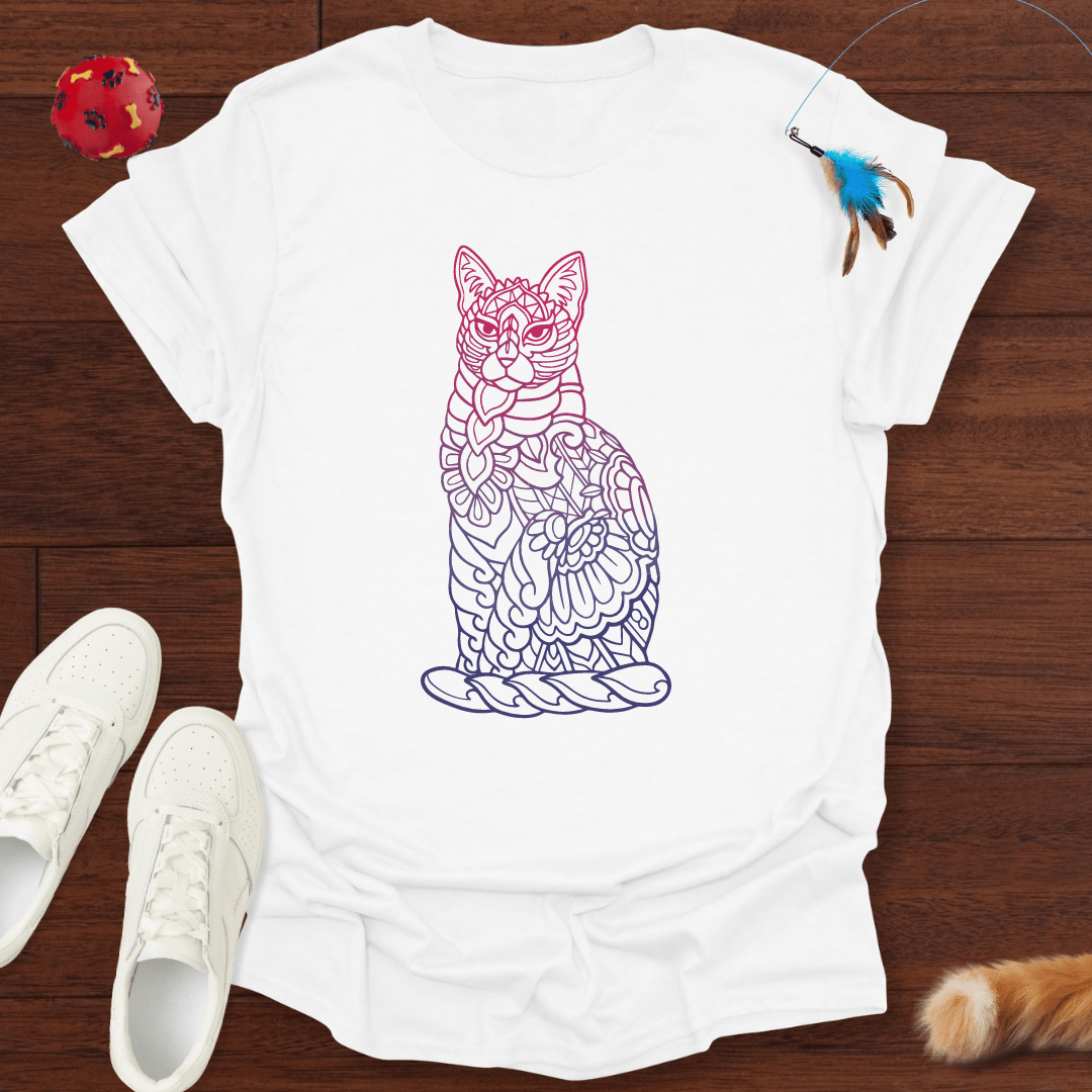 Trippy Cat - T-Shirt Unisex