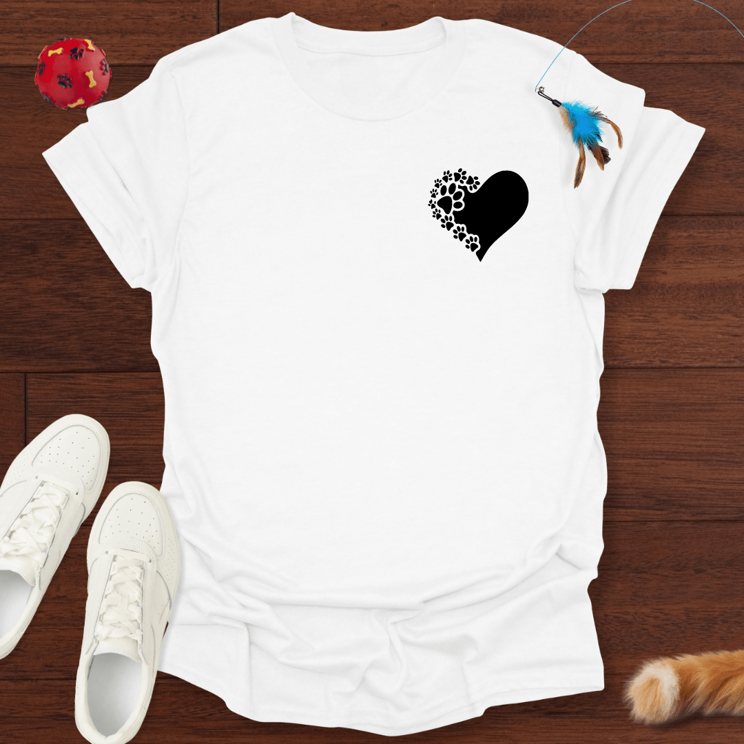 Katzenherz - T-Shirt Unisex