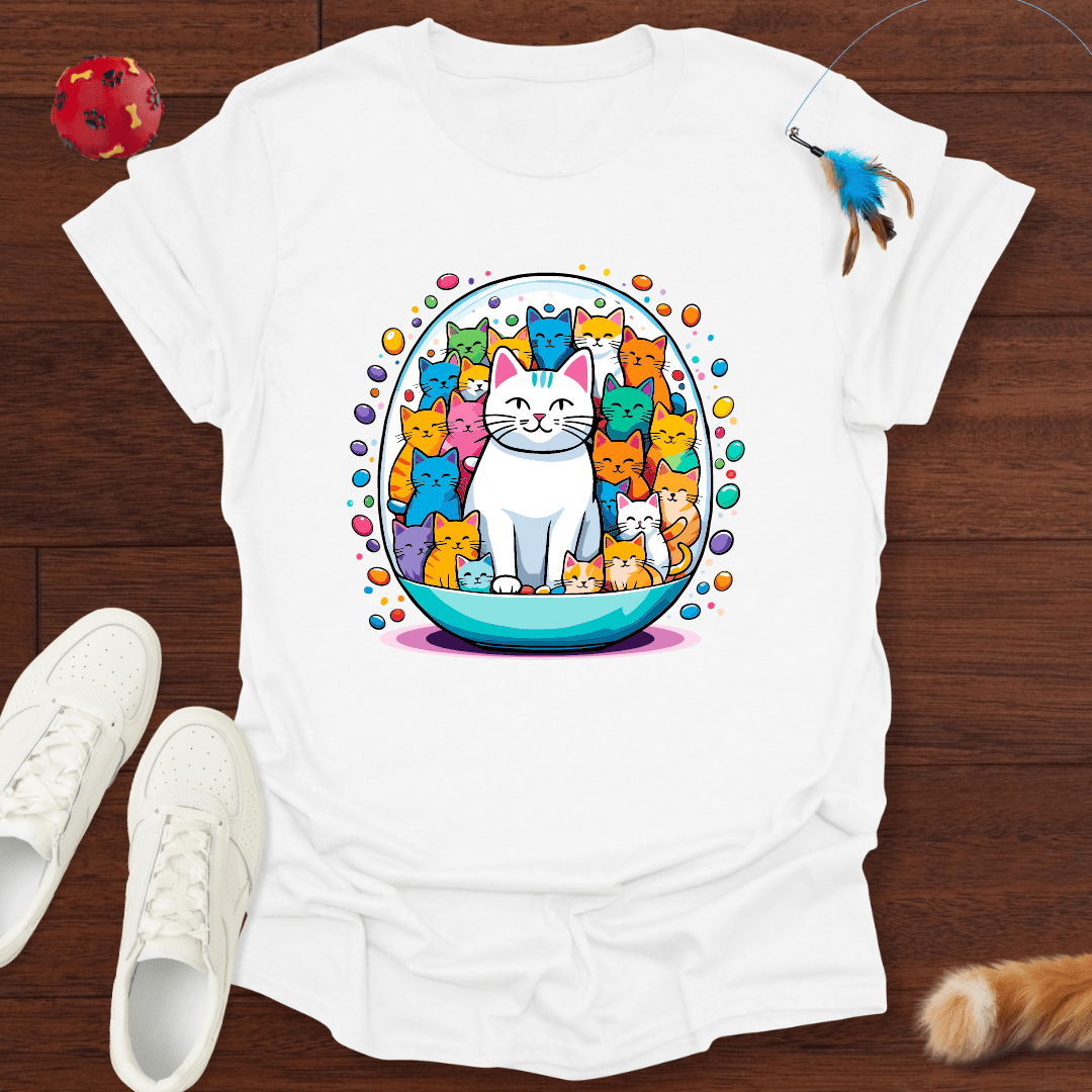Katzenkapsel - T-Shirt Unisex
