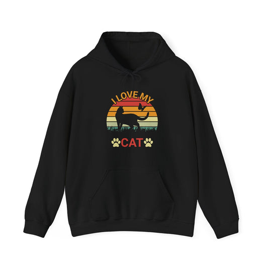 I Love My Cat II - Hoodie Unisex