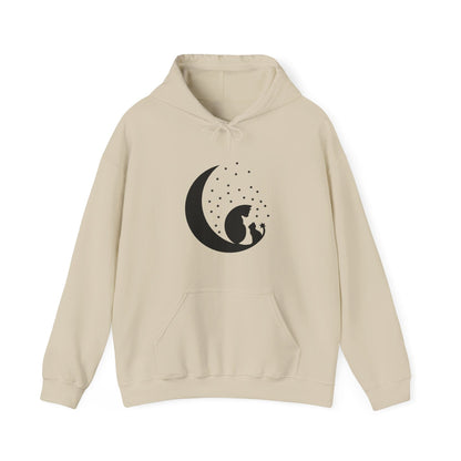 Katzenmond & Sterne - Hoodie Unisex