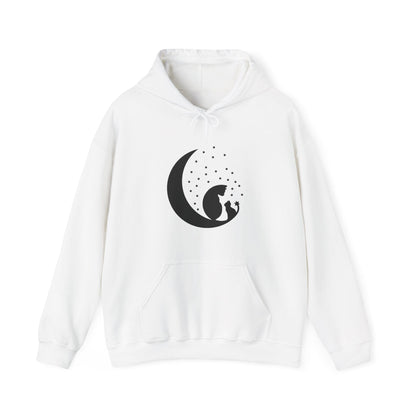 Katzenmond & Sterne - Hoodie Unisex
