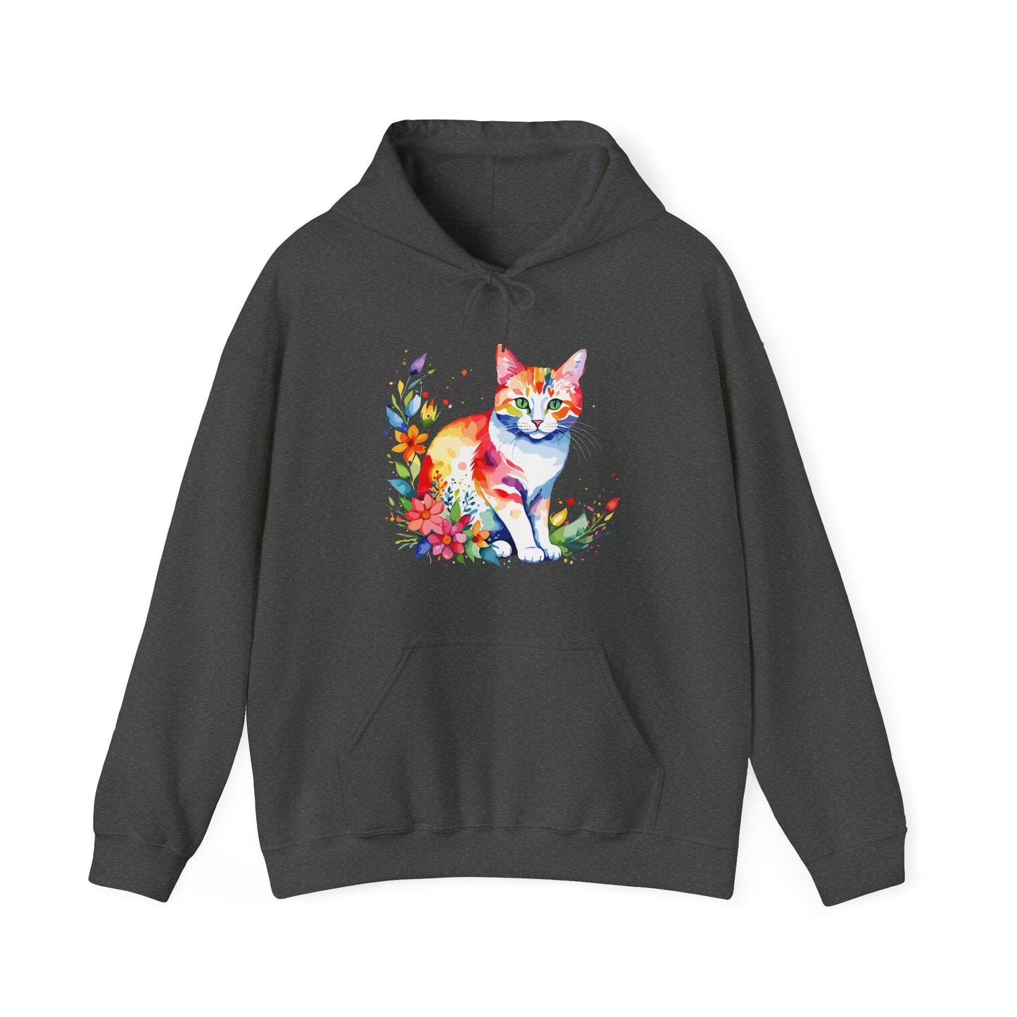 Bunte Katze - Hoodie Unisex