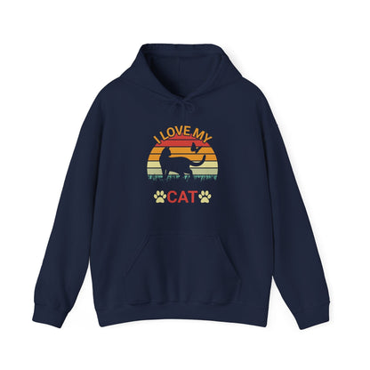 I Love My Cat II - Hoodie Unisex
