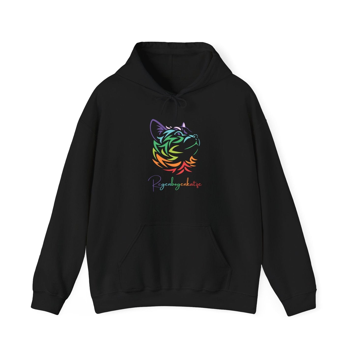 Regenbogenkatze - Hoodie Unisex