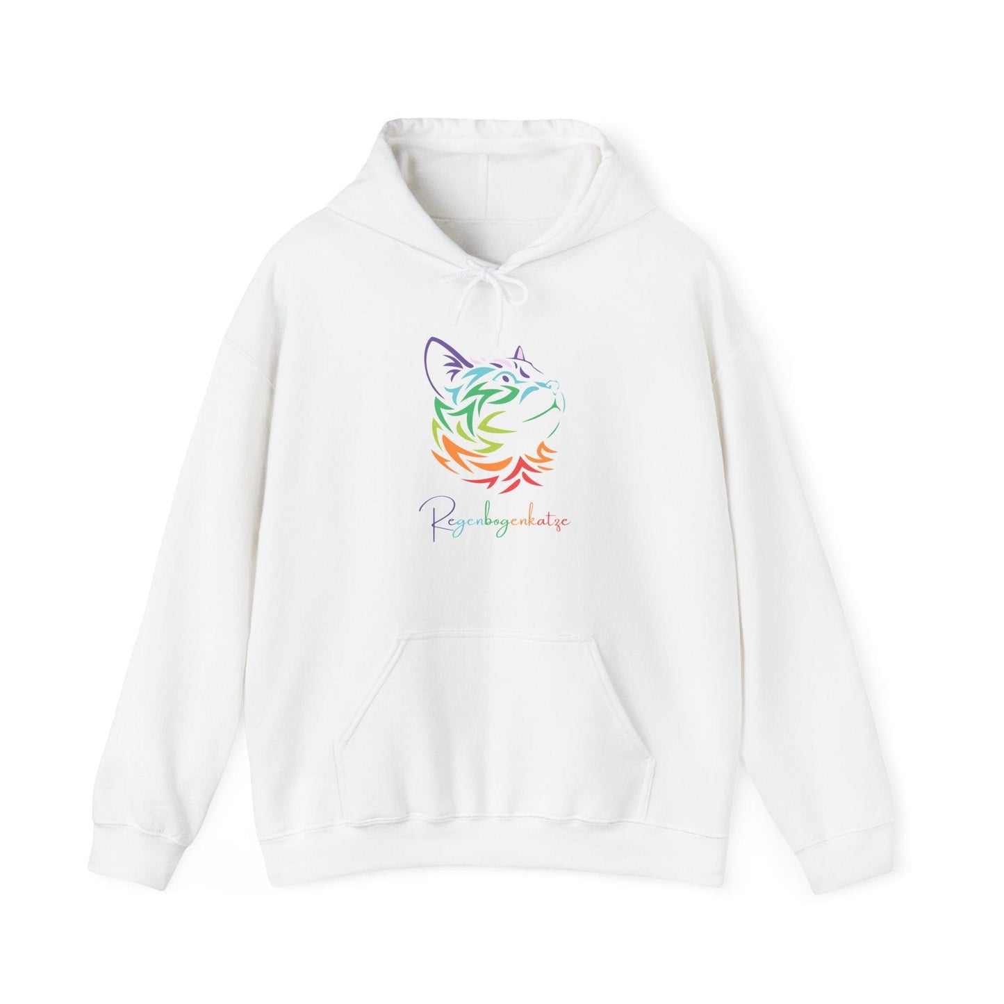 Regenbogenkatze - Hoodie Unisex
