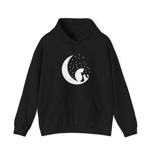 Katzenmond & Sterne - Hoodie Unisex