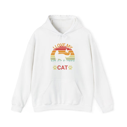 I Love My Cat II - Hoodie Unisex