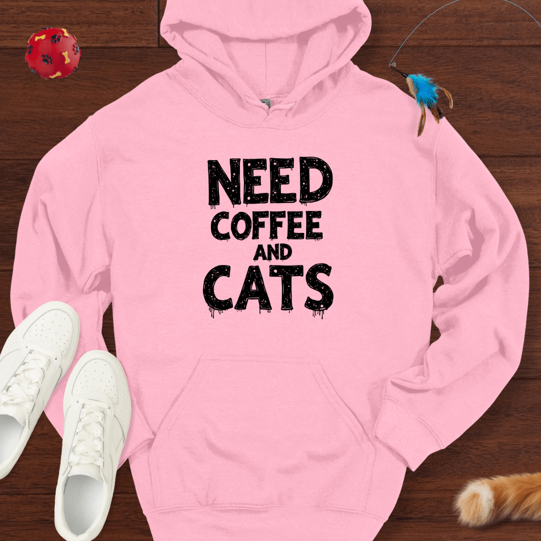 Coffee & Cats - Hoodie Unisex