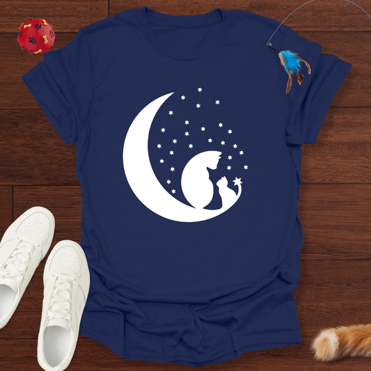 Katzenmond & Sterne - T-Shirt Unisex