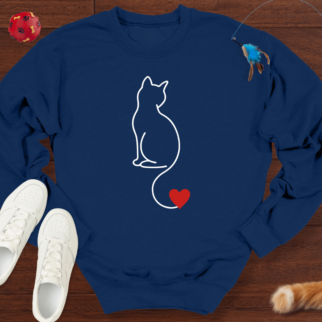 Herzsilhouette - Sweater