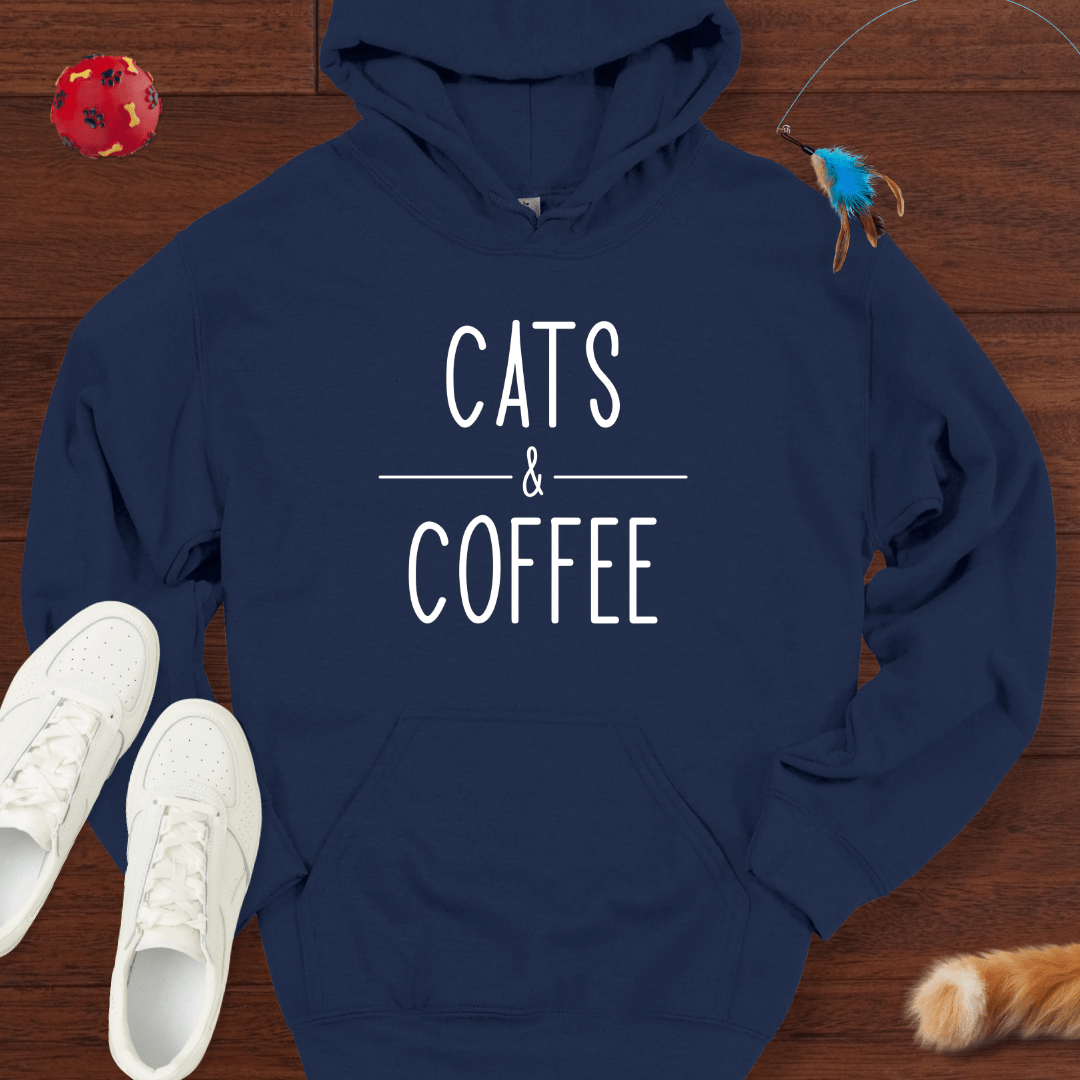 Cats & Coffee - Hoodie Unisex