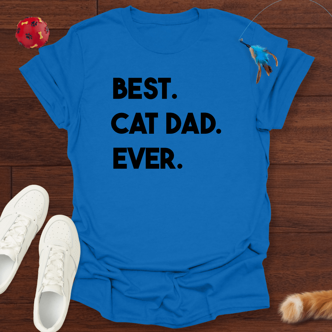 Best Cat Dad - T-Shirt Unisex