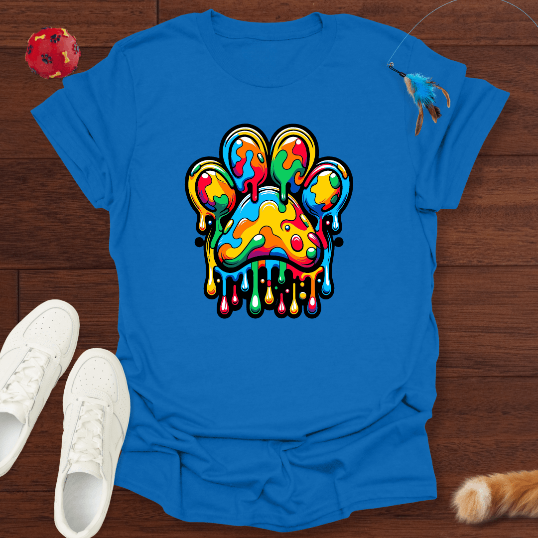 Dripping Paw - T-Shirt Unisex