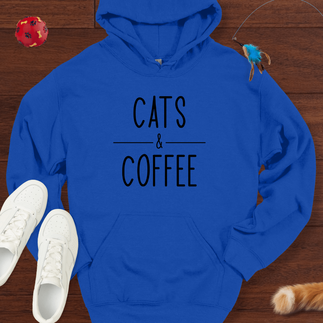 Cats & Coffee - Hoodie Unisex