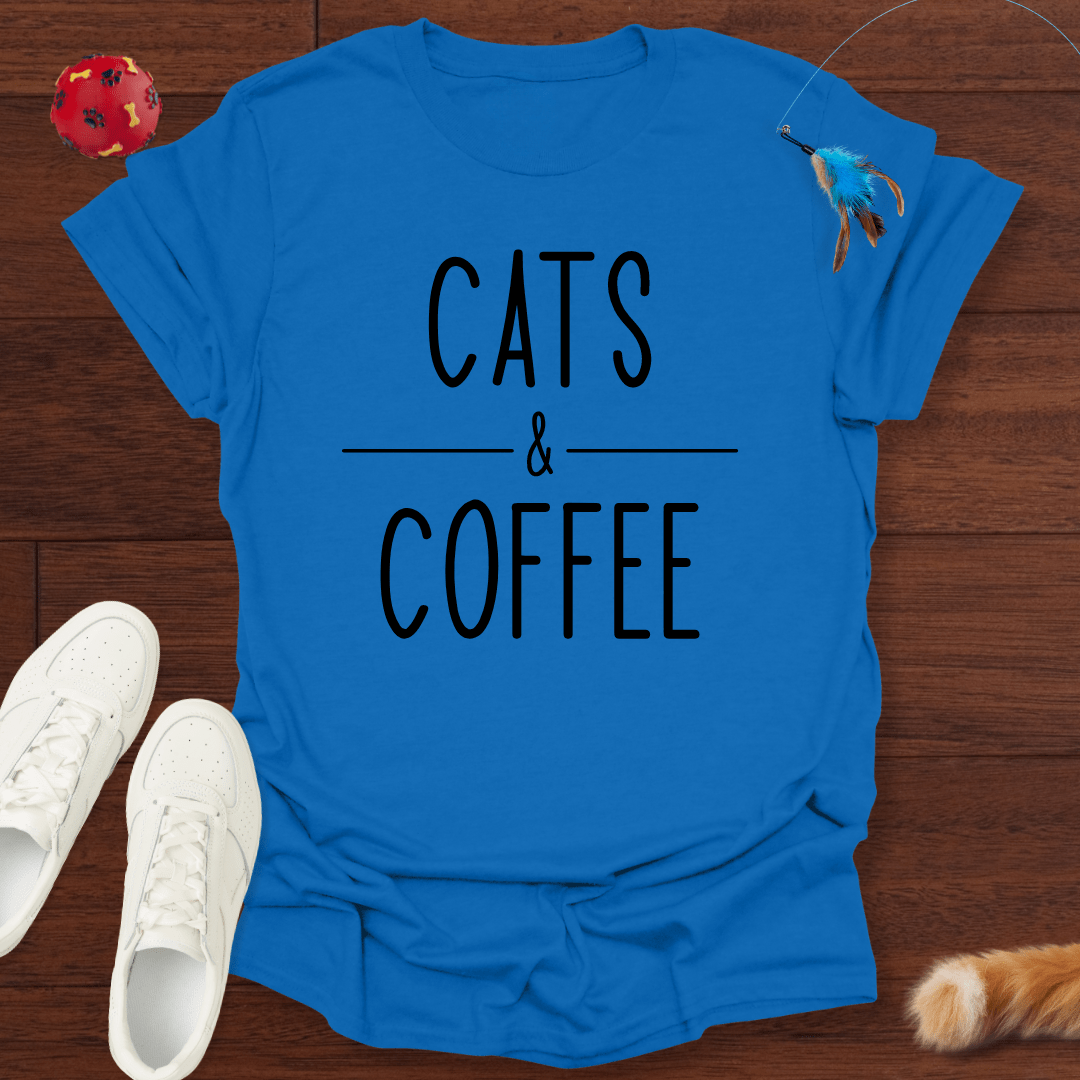 Cats & Coffee - T-Shirt Unisex