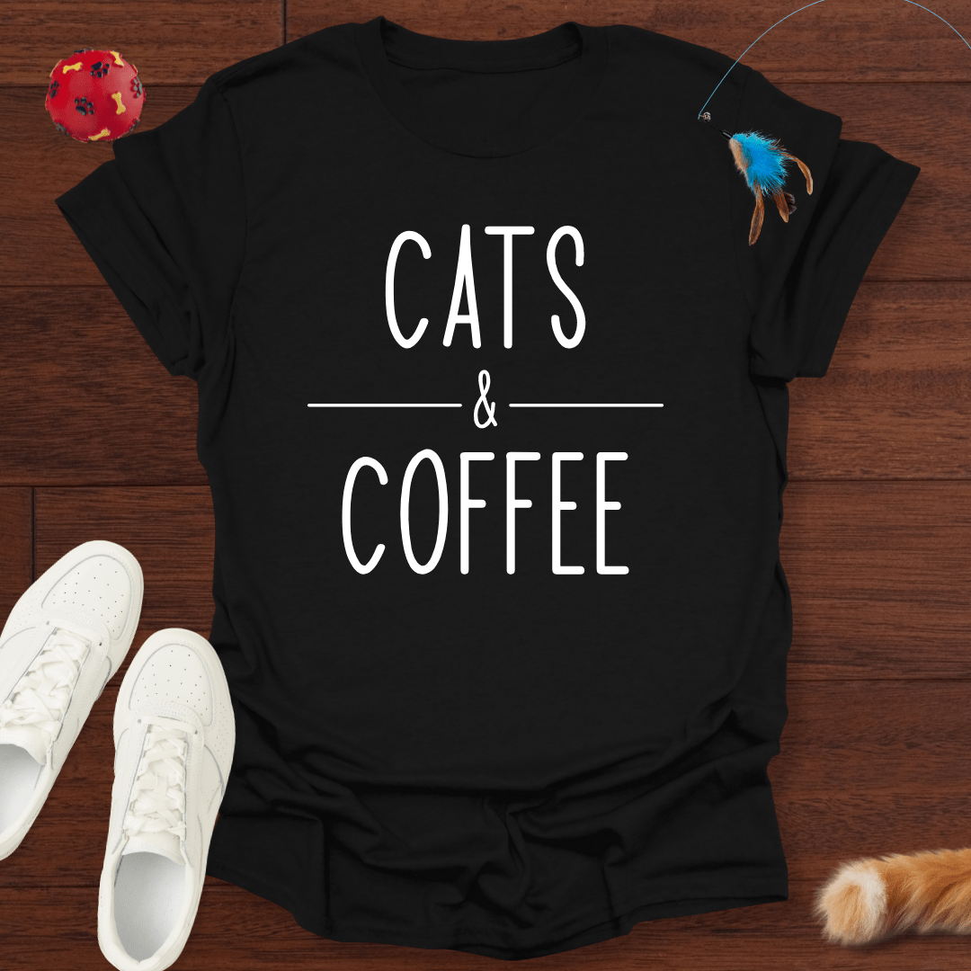 Cats & Coffee - T-Shirt Unisex
