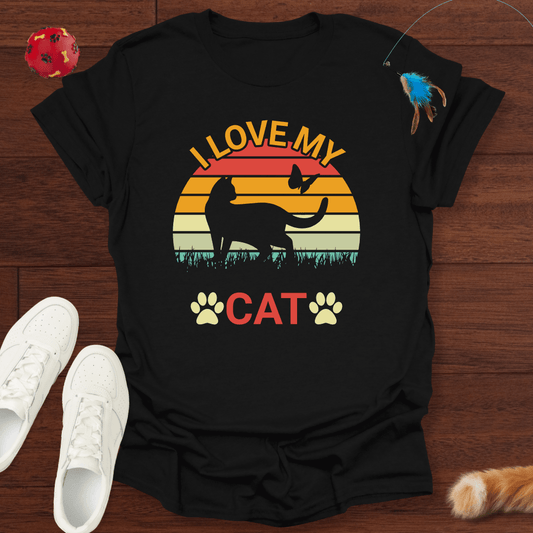 I Love My Cat II - T-Shirt Unisex