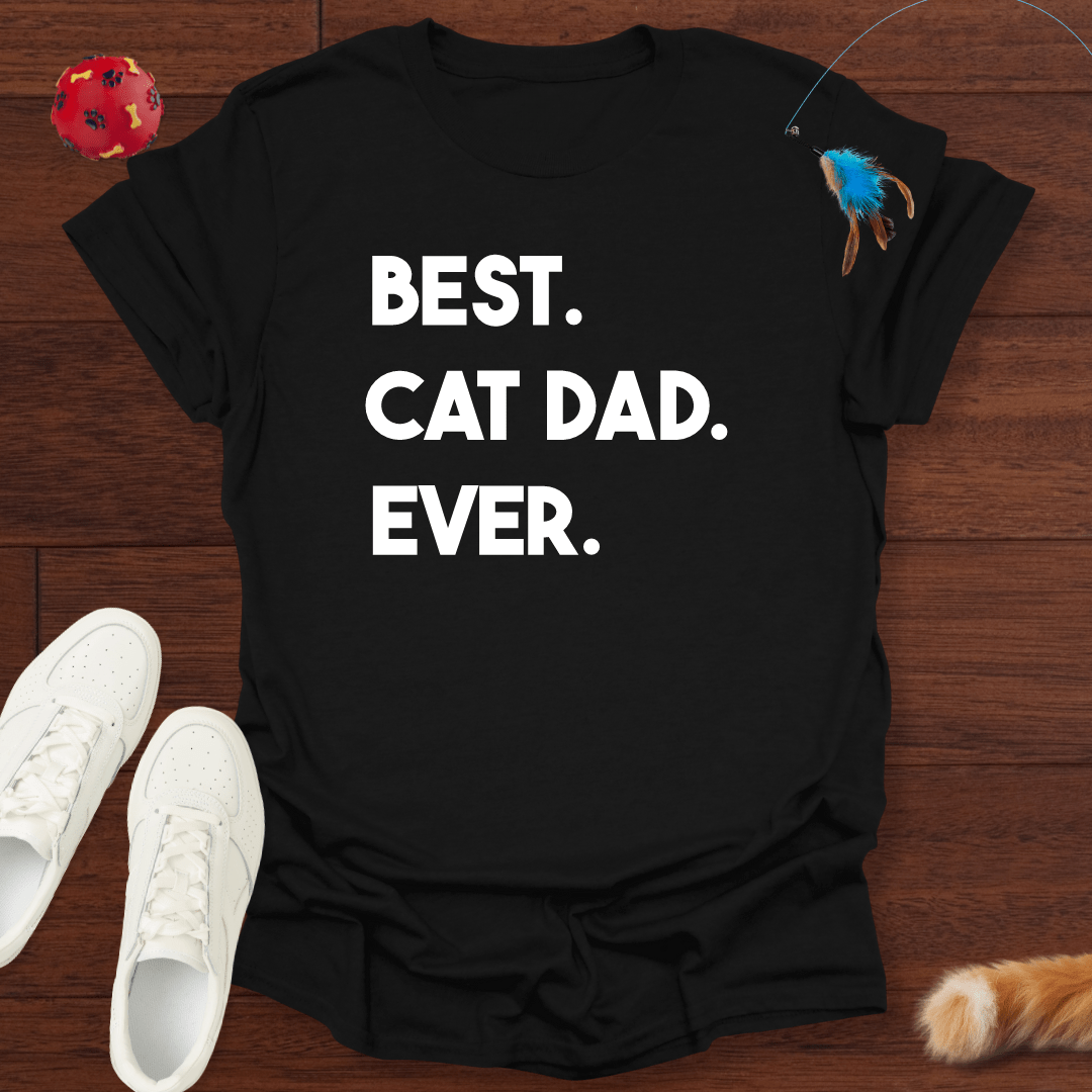 Best Cat Dad - T-Shirt Unisex